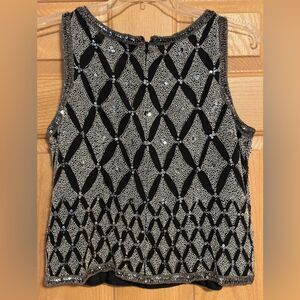 like New sequined tank